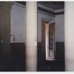 7.	La sala delle Colonne. Affreschi e decori erano nascosti da numerose tinteggiature.