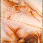 7. Silvano Bricola, Narciso, acrilico su tela, cm 140×100