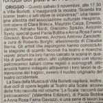 2. A Villa Borletti un sodalizio fra teatro e le arti visive (20 novembre 2019)