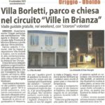 6. Villa Borletti, parco e chiesa nel circuito “Ville in Brianza” (17 settembre 2021)